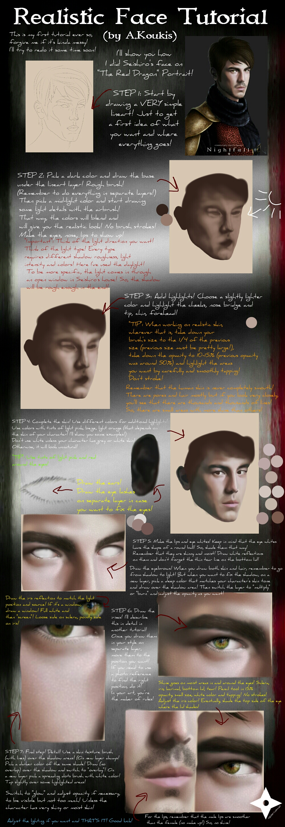 .:Realistic Face Tutorial:.