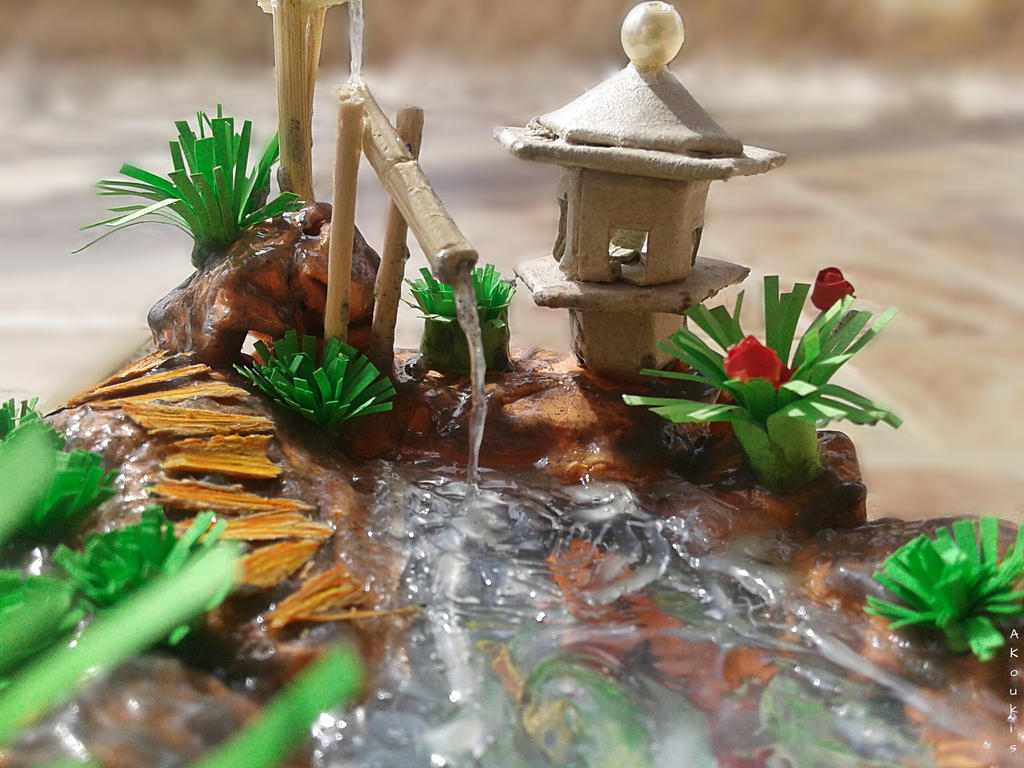 .:Zen Garden:. (Papercraft model)