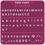 P2U - Tiny Pixel Font