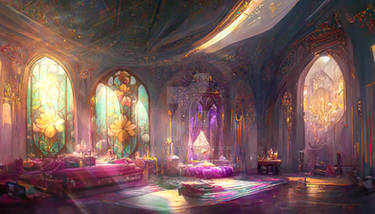 Environment Concept - Royal Bedroom (West Side)