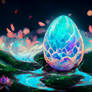 Object Design Auction -River Dragon Egg- (CLOSED)