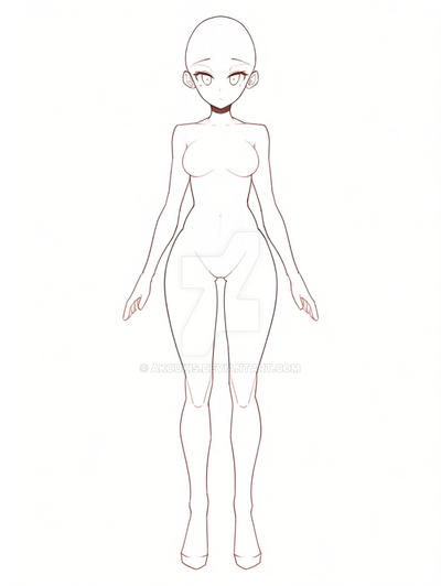 P2U) Female Body Base 1 by AKoukis on DeviantArt