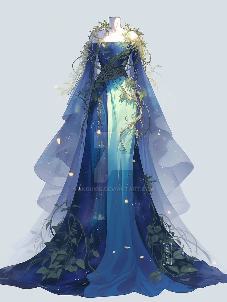 (SOLD) Outfit Design Adoptable - Demeter by AKoukis on DeviantArt