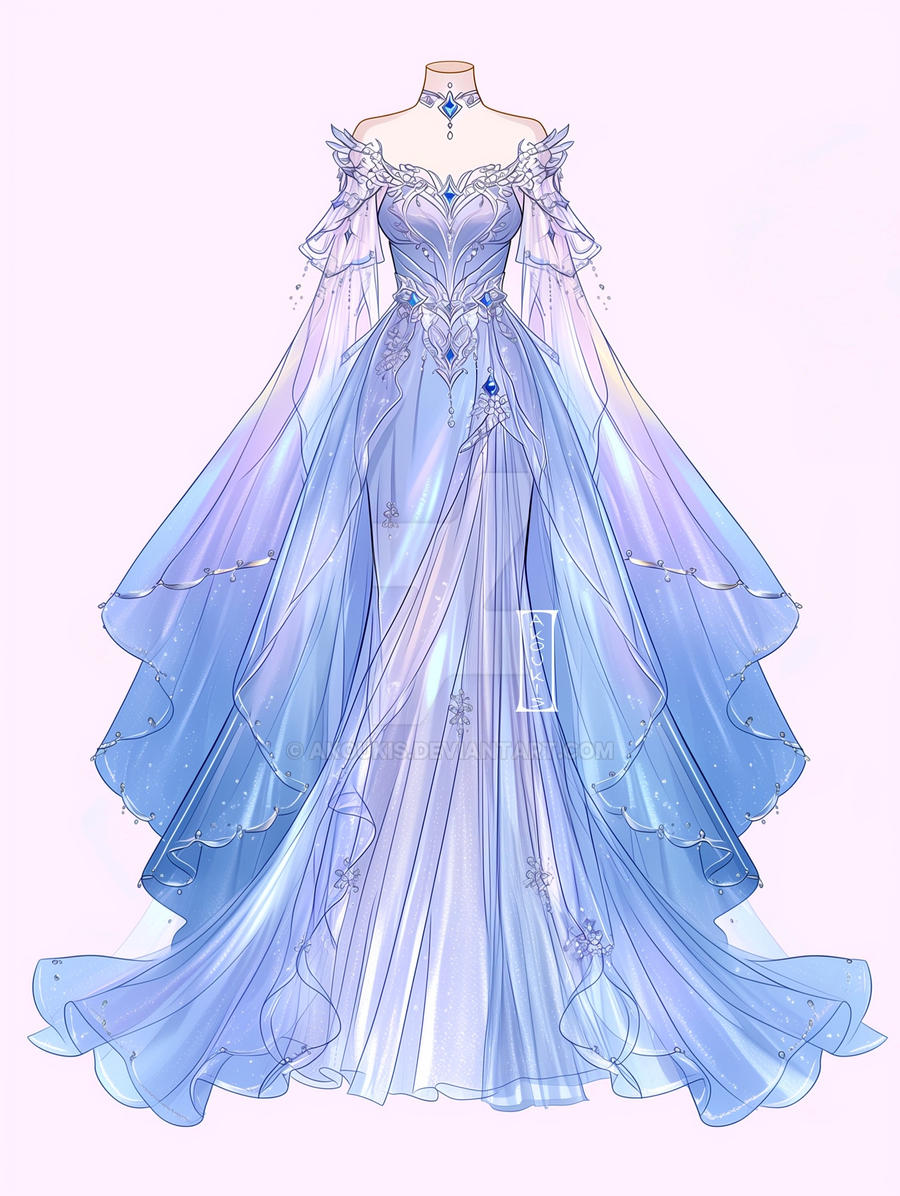 fantasy anime princess dress Beautiful Anime Dress