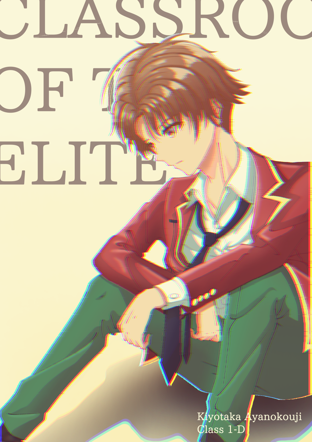 Kiyotaka Ayanokouji from Classroom of the Elite