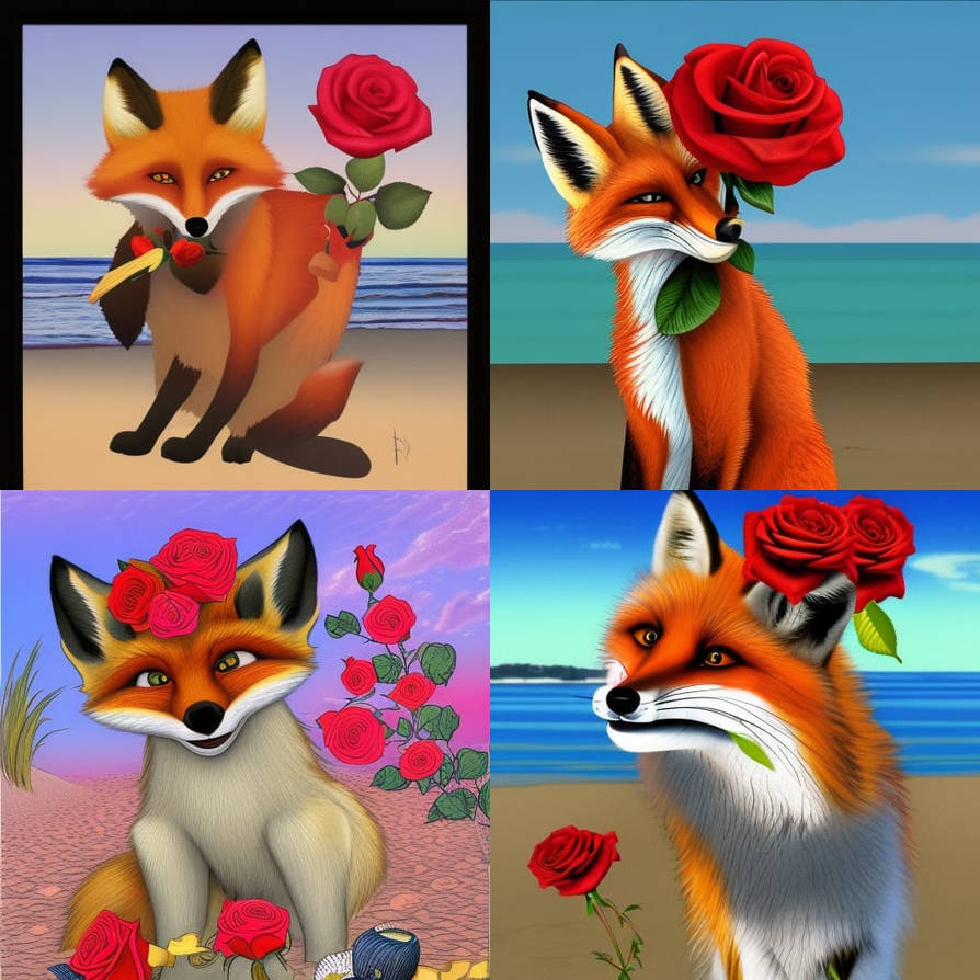 Fox Helping Roz Foxed And Roses by BryanMullinsTheFox on DeviantArt