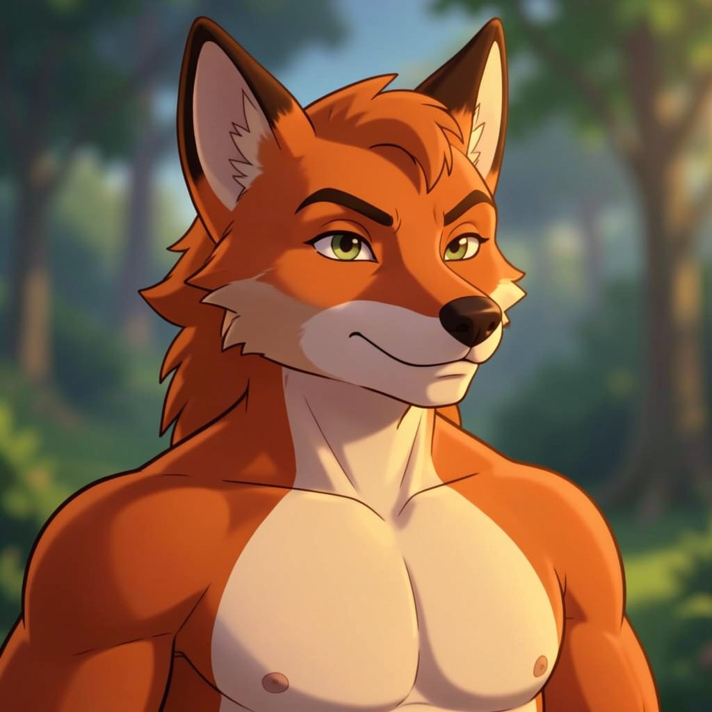 Chared Fox The Chiseled Red Fox Chad by BryanMullinsTheFox on DeviantArt