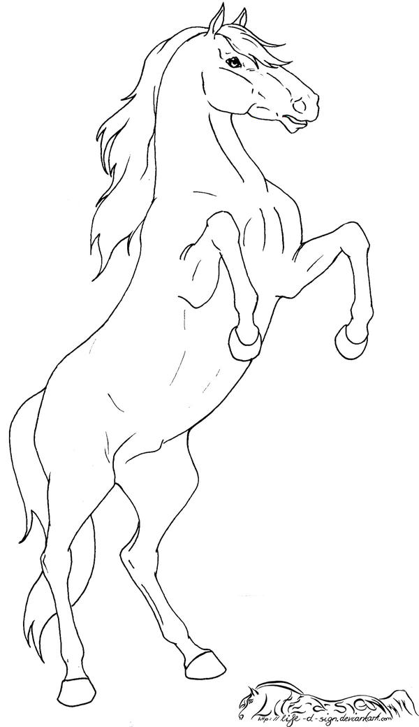 Lineart Number Five by life-d-sign