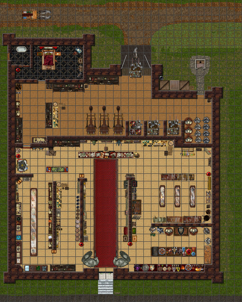 Magic Shop Map by cyderak on DeviantArt