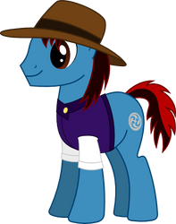 Request twenty-eight A - Gale Force the Earth Pony