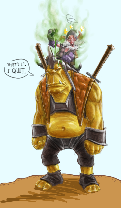 Dota 2 - THE ALCHEMIST by grim1234