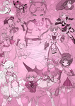 Henshin!! magical girls (pink) by aku-no-hana2