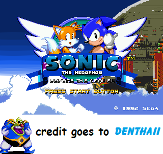 Sonic Before The Sequel Hack Edition