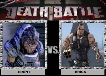 Death Battle Grunt vs Brick