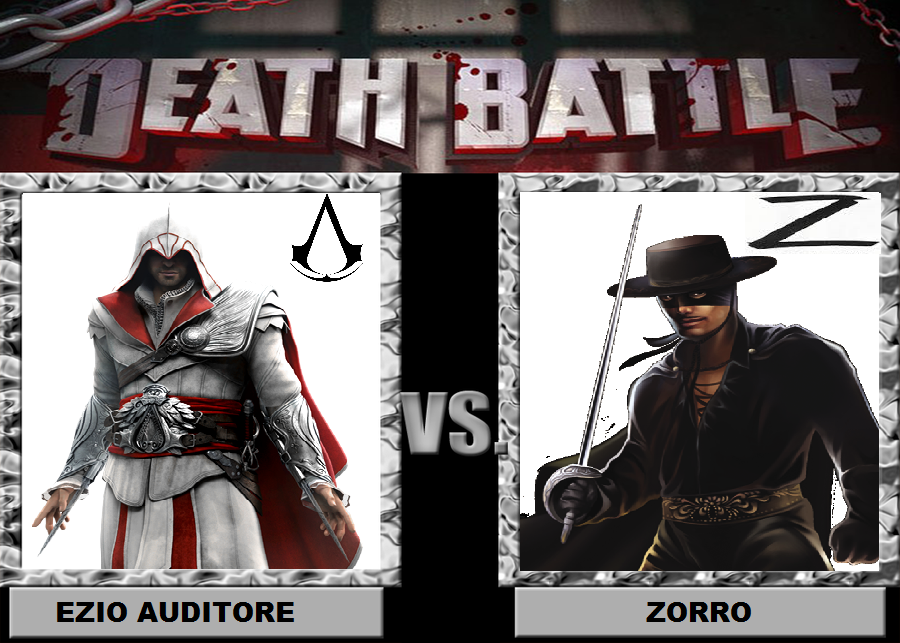 Death Battle Ezio Auditore vs Zorro