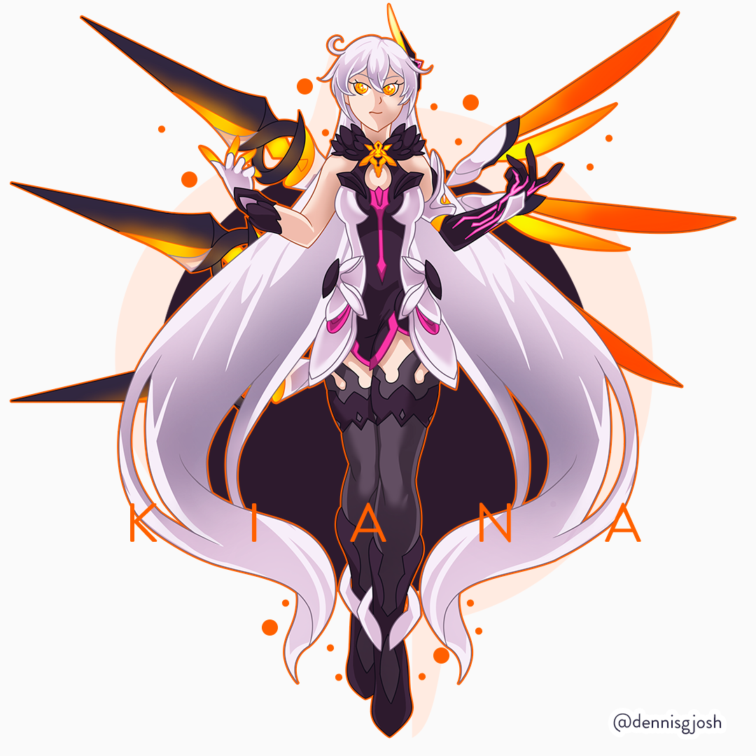 Queen Kiana Kaslana Honkai Impact 3rd Fan Art By Dgjoshua On Deviantart