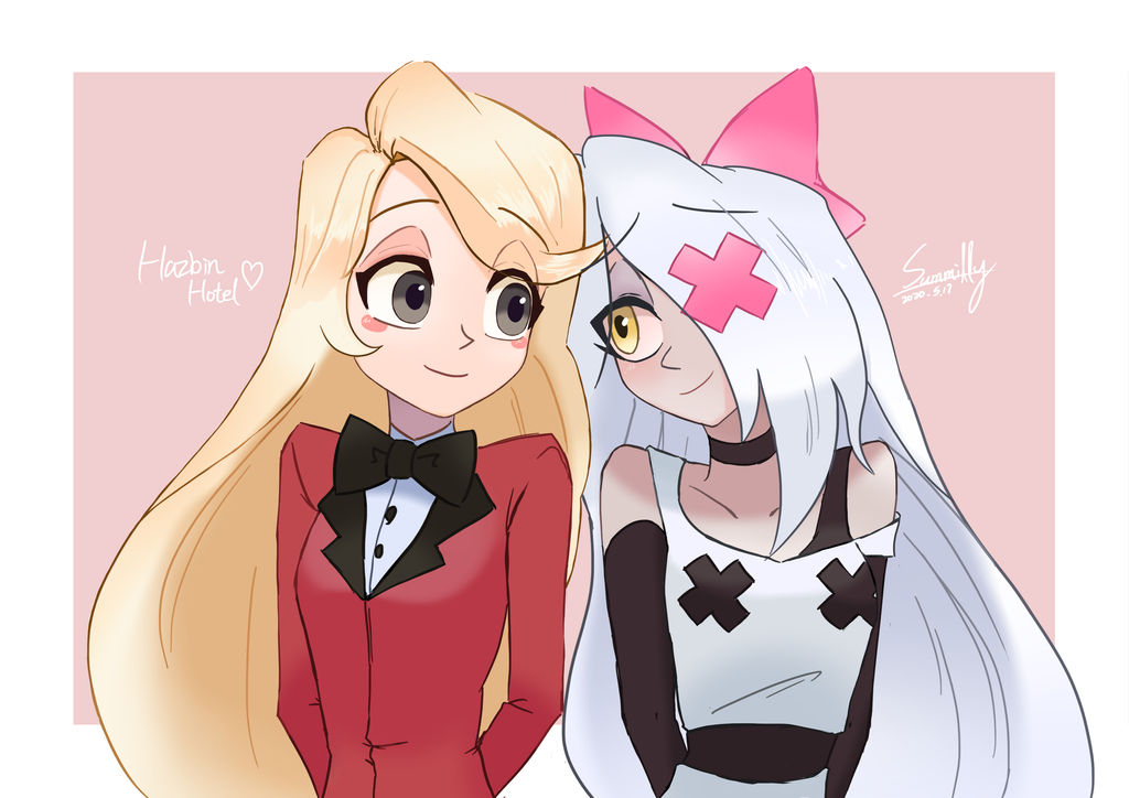 Vaggie And Charlie Hazbin Hotel By Summilly On DeviantArt vaggie-and-charlie-hazbin-hotel-by-summilly-on-deviantart