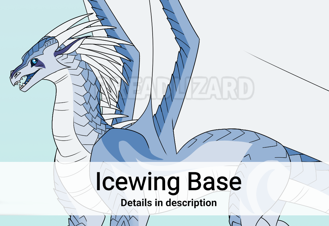 Simple Icewing P2U Icewing Base by BreadLizard on DeviantArt