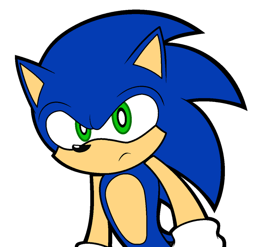 Sonic Is Look at You by cmors12 on DeviantArt