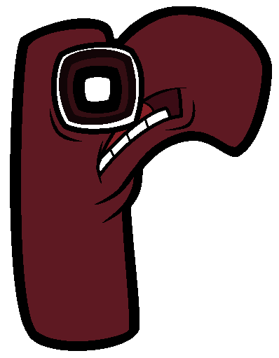 R Lowercase (alphabet lore) by cmors12 on DeviantArt