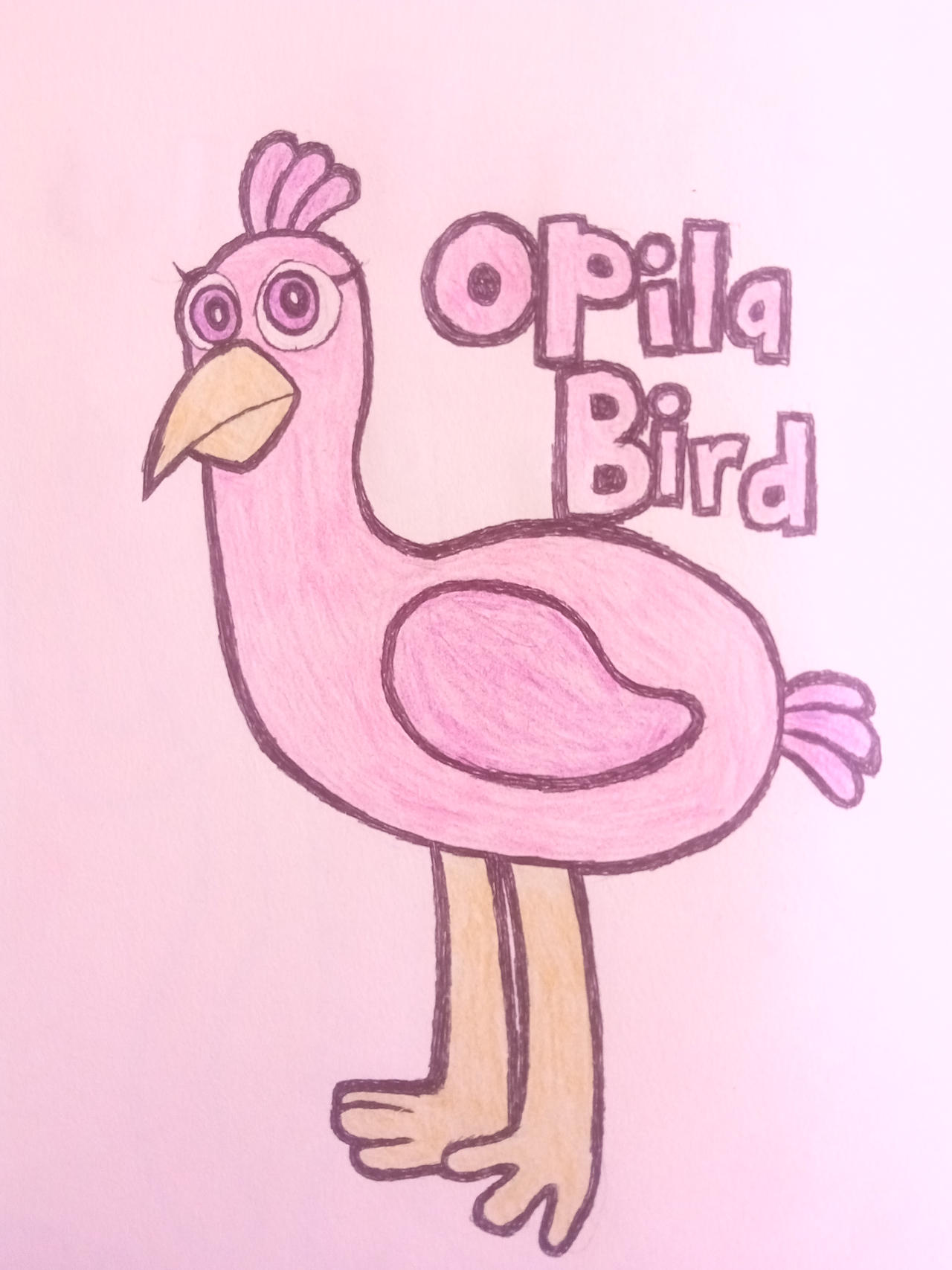 Opila Bird from Garten Of Banban Fan Art