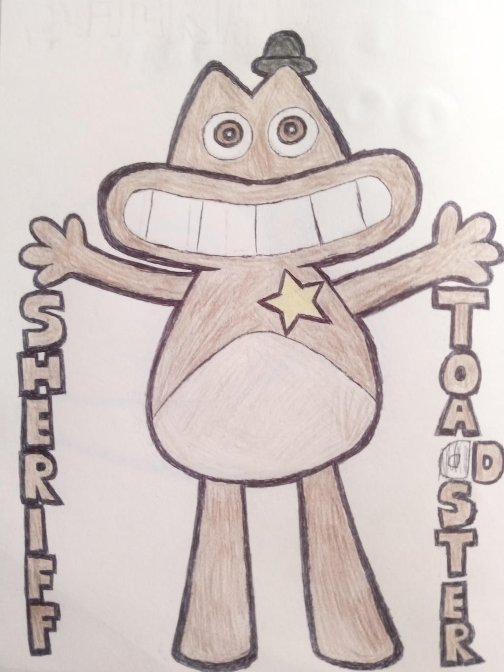 STL file Sheriff Toadster FROM GARTEN OF BANBAN 2, FAN ART