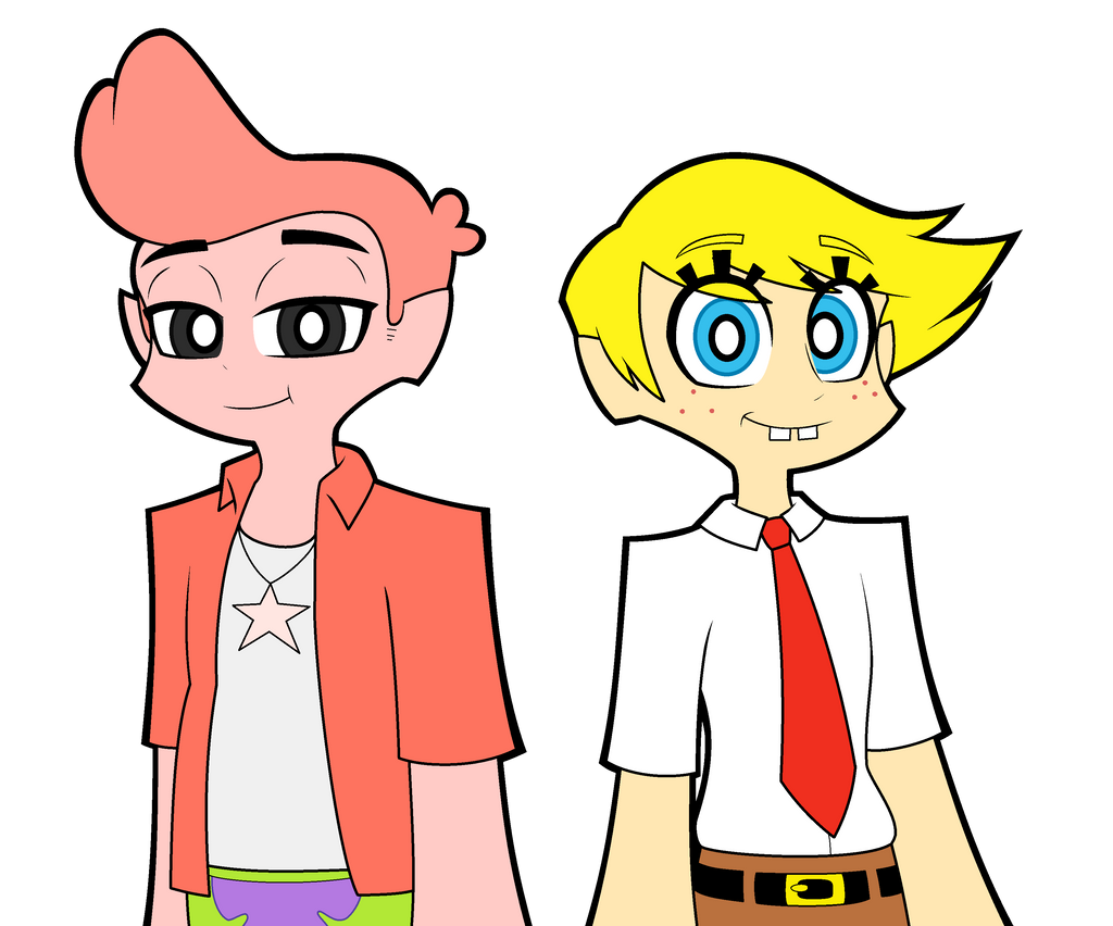 SpongeBob And Patrick Human by cmors12 on DeviantArt