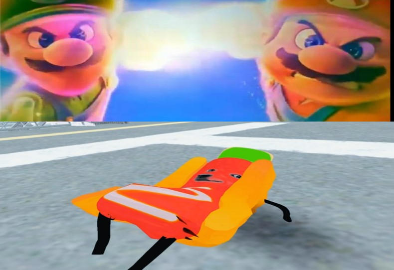 Doge Mario Mario and Luigi Defeat Hot Doge (MarioVz18) by euler2004 on DeviantArt