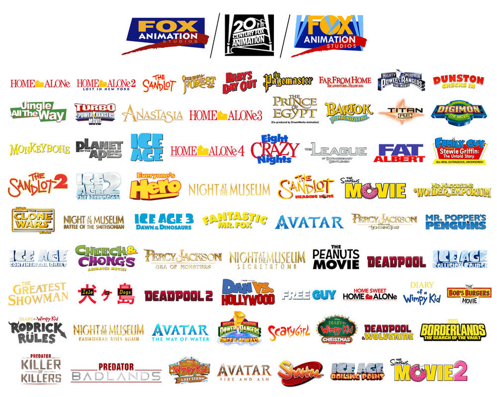Fbc Animation Fox Animation Studios - Catalog (TL-AEK) by AEKat2004 on DeviantArt