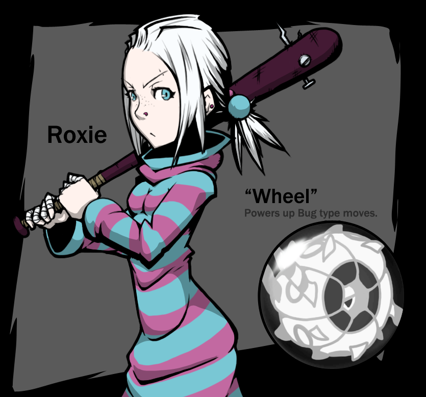 Pokemon BW 2 : Gym Leader Roxie by Omiza-Zu on DeviantArt