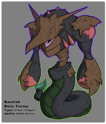 BW3 Pokedex: Basilisk Relic Form