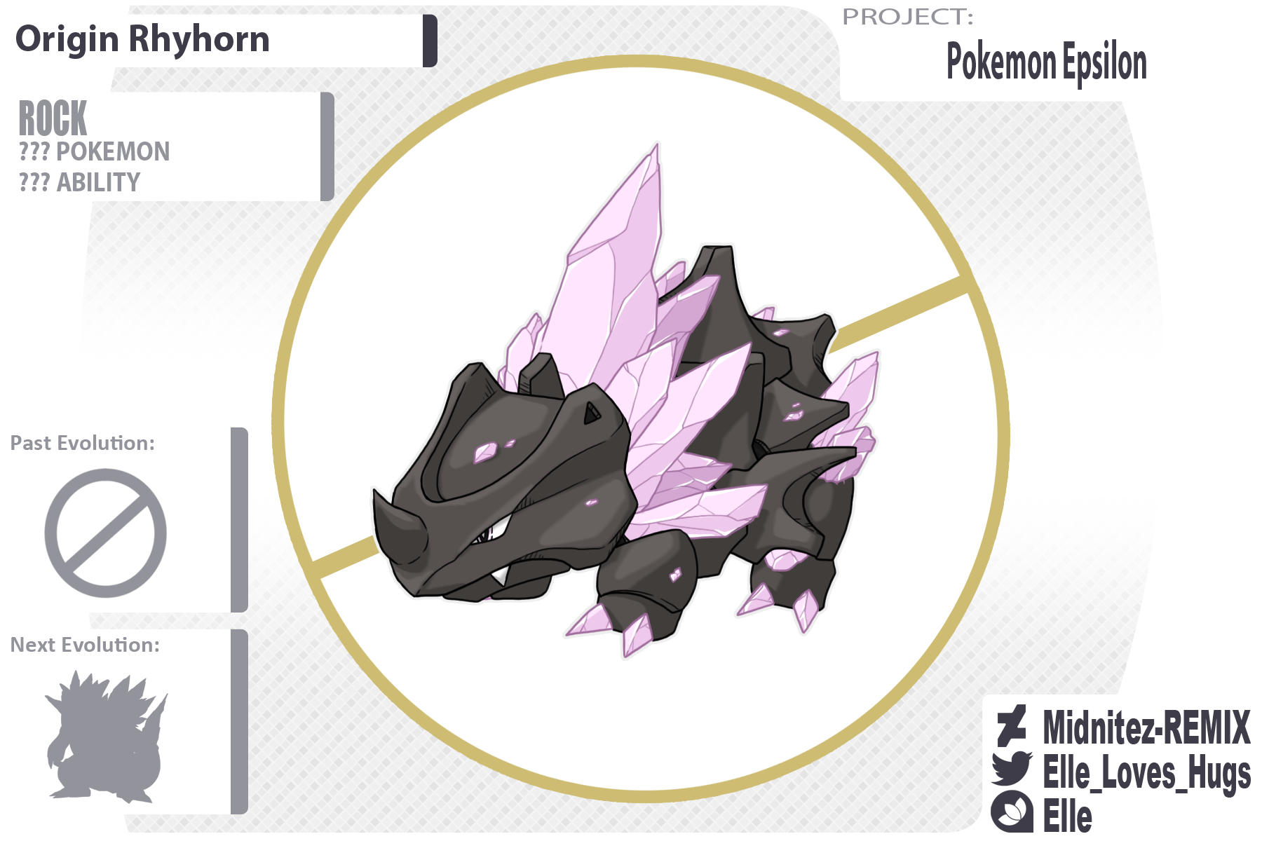 Origin Onix · Pokemon Epsilon