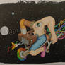 Rocket through the universe