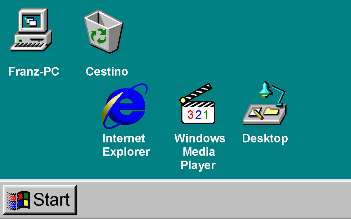 Mega-Mini Desktop windows 95 by Master-Bit on DeviantArt