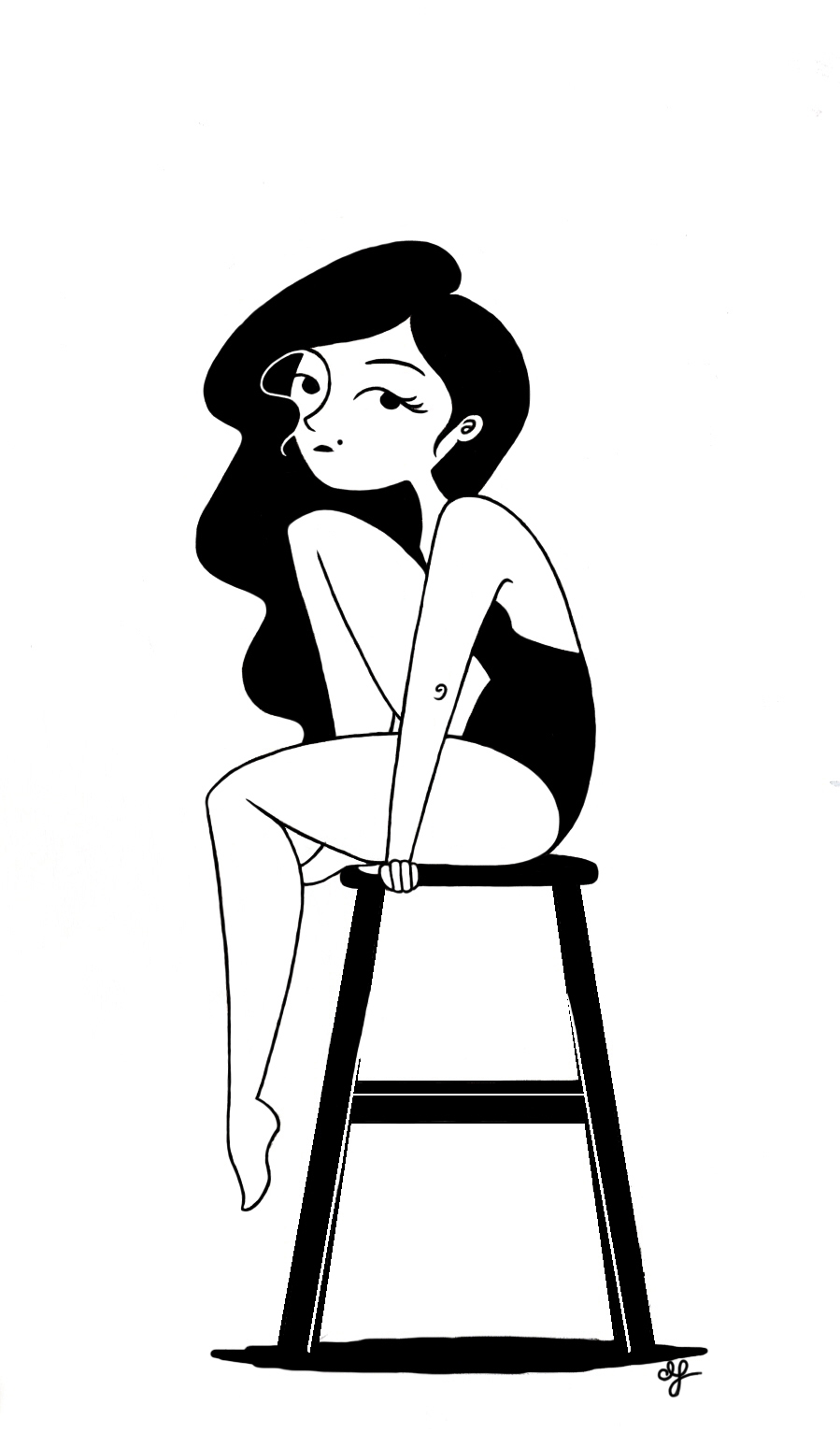 Girl in a Chair (EDITED)