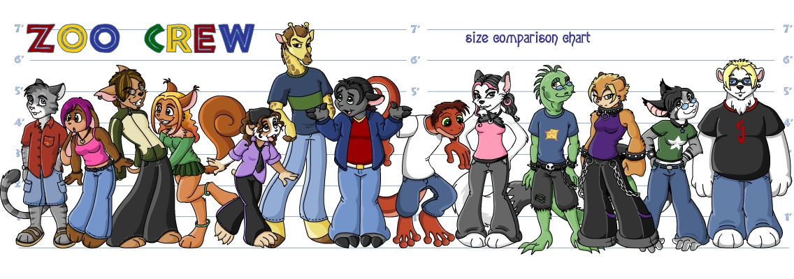 Zoo Crew: Height Chart, FYI