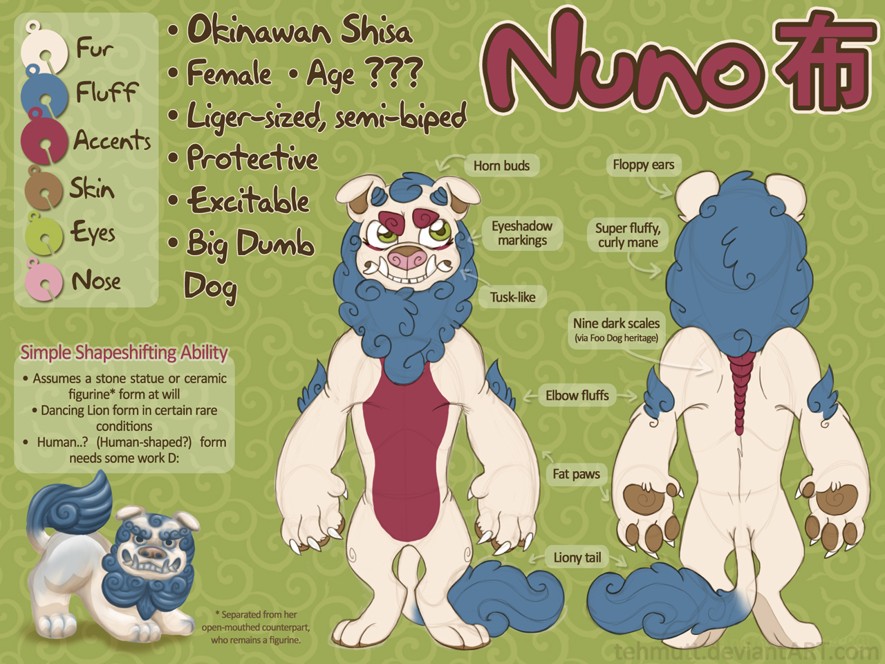 Teh Other Mutt, Nuno