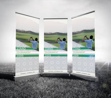 RollUp Banner Mockup