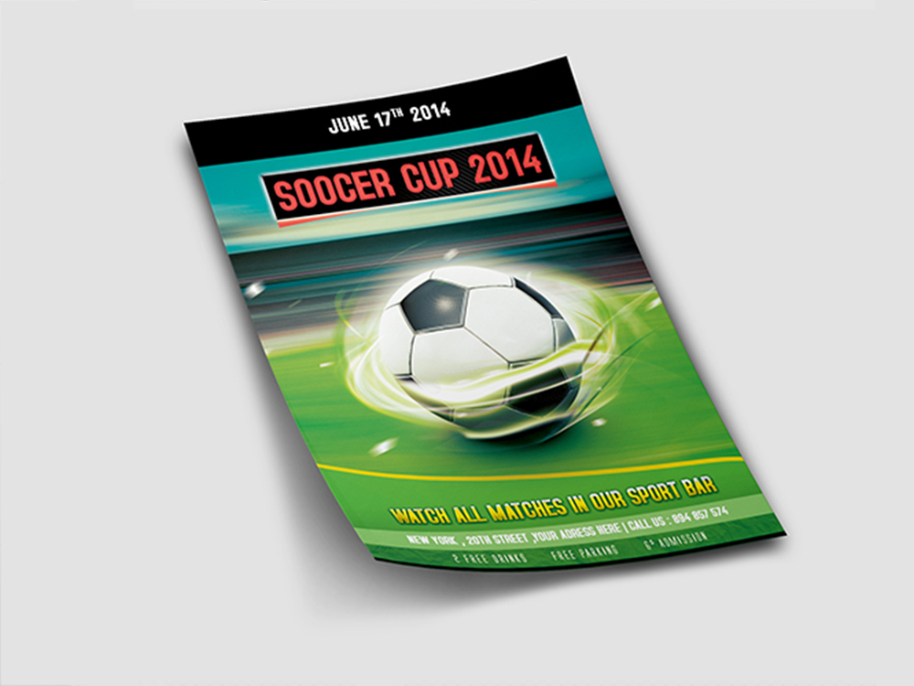 Flyer : Brazil Soccer Cup