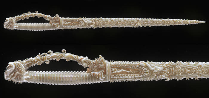 Indian sword/ Ivory