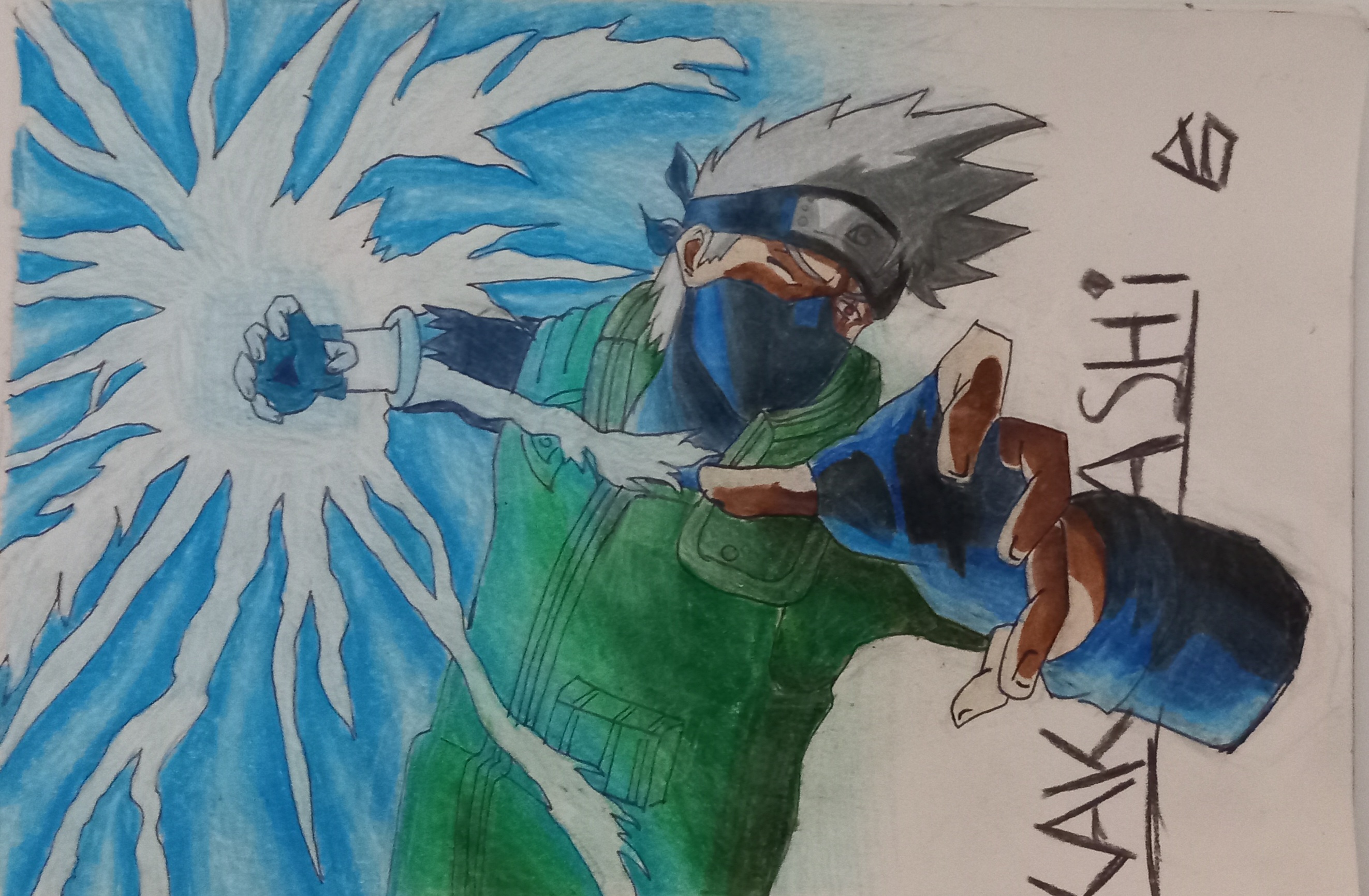 Kakashi Hatake's Face by DriemDay on DeviantArt