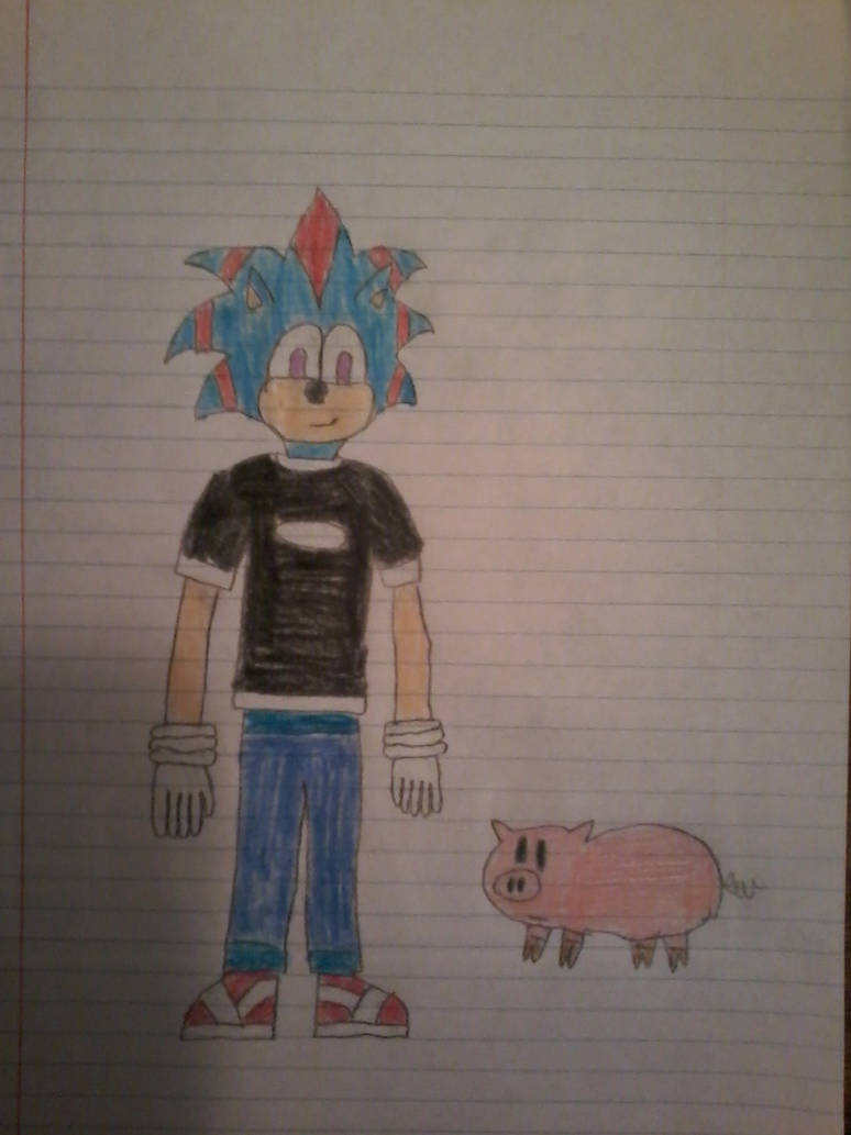 I.M.P Colored #28 - John (...and Mr. Piggy) by Universe-1029 on DeviantArt