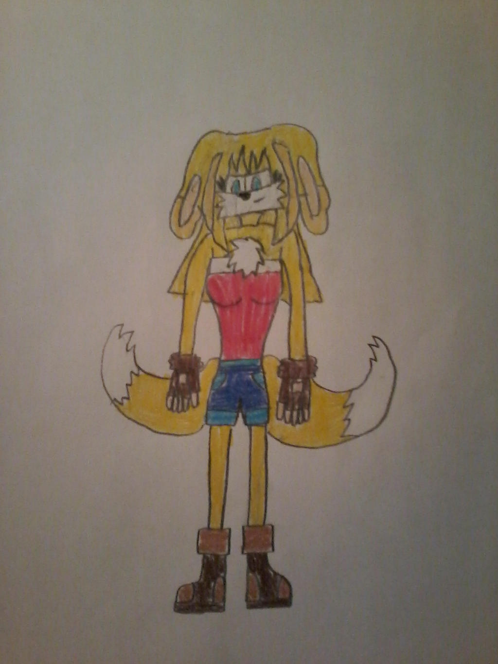 I.M.P Colored #100 - Sky Prower by Universe-1029 on DeviantArt