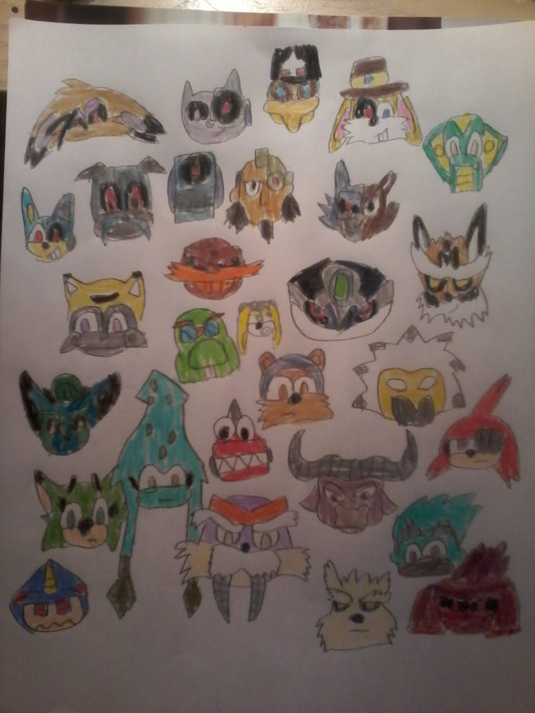 I.M.P Colored #775 - Sub/Egg Bosses by Universe-1029 on DeviantArt