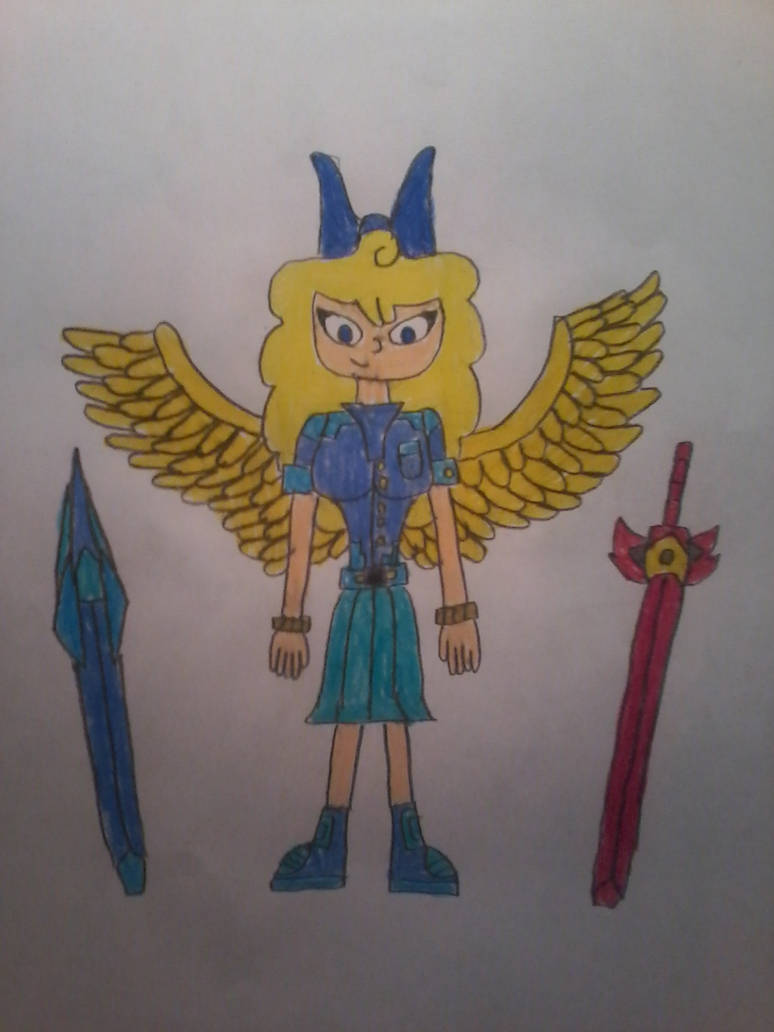 I.M.P Colored #957 - Lin, the Angel of Light by Universe-1029 on DeviantArt