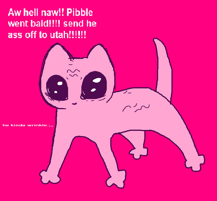Pibble Hell Aw Hell Naw Pibble Went Bald!! by PibbleCreator on DeviantArt