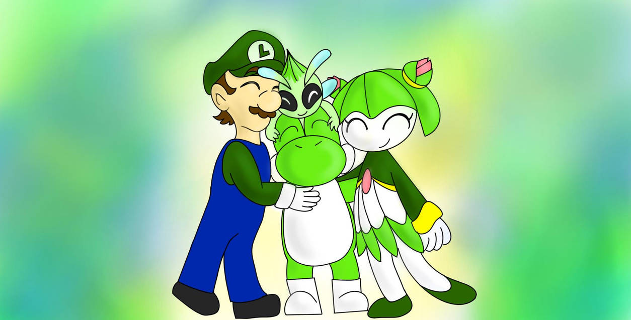 Green Friends (request) by LemonTheCat55 on DeviantArt