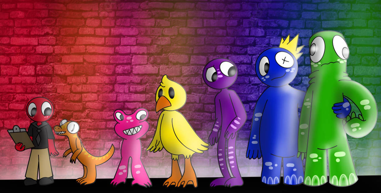 Rainbow Friends Chapter 2 gang! by KumaDraws334 on DeviantArt