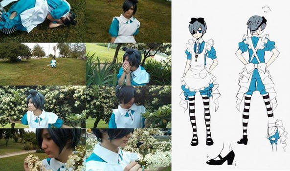 Mi primer Cosplay: Ciel Phantomhive (wonderland)