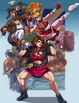 The Queens of Beat 'Em Ups